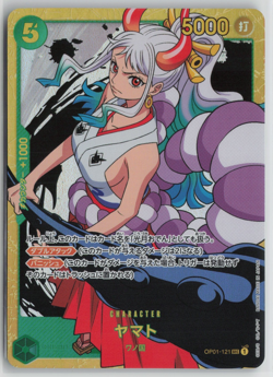 One Piece TCG Yamato (Reprint) SEC OP01-121 Romance Dawn Japanese - Image 1