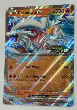 Pokemon TCG: Reshiram ex - 2025 Prerelease Promo SV09:JTG 030/159 - Double Rare - Image 3