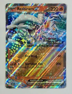 Pokemon TCG: Reshiram ex - 2025 Prerelease Promo SV09:JTG 030/159 - Double Rare - Image 5