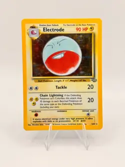 Pokemon TCG Electrode Jungle 2/64 Holo Unlimited Rare 1999 MP+ WOTC Vintage - Image 1
