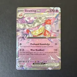 Pokemon Slowking ex 086/193 Sv02: Paldea Evolved Double Rare Holo 270HP English - Image 1