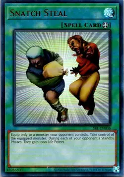 Snatch Steal Ultra Rare Spell Ruler (25th Anniversary Edition) SRL-EN036 NM - Image 1