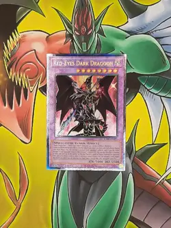 Yu-Gi-Oh! Red-Eyes Dark Dragoon RA02-EN021 Prismatic Ultimate Rare 1st Ed NM - Image 2