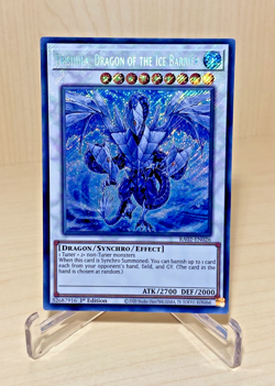 Yugioh / Trishula Dragon of the Ice Bar / RA02-EN026 / Secret Rare / 1st Edition - Image 1