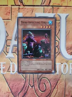 Tribe-Infecting Virus MFC-076 Super Rare LP Yugioh - Image 1