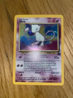 Pokemon Mew Wizards Black Star Promo Holo Lot Cards English 2000 - Image 2