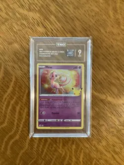 Mew Pokemon Sword & Shield Celebrations #011/025 Holographic Card *Free Ship - Image 1