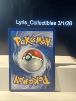 Pokemon TCG Butterfree FB LV.50 Reverse Holo Crosshatch Promo Card LP - Image 2
