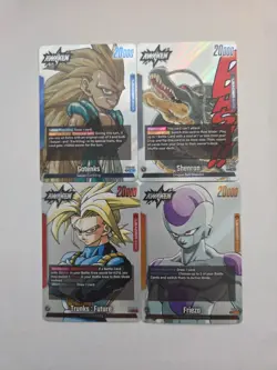 Fusion World MANGA BOOSTER 02 Shenron Freiza Trunks Gotenks Leader Cards English - Image 1