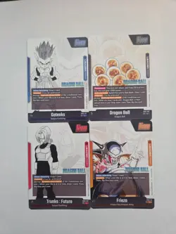 Fusion World MANGA BOOSTER 02 Shenron Freiza Trunks Gotenks Leader Cards English - Image 2