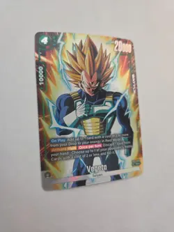 Dragon Ball Super Card Game Fusion World Vegeta FB01-096 (Alternate Art) NM DB1 - Image 2