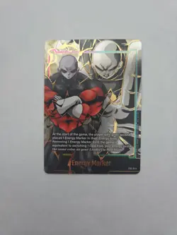 Jiren Energy Marker Promo Prize Gold E03-01 Dragon Ball Fusion World Card Eng - Image 1