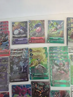 Large Modern Digimon 44 Card Lot Foils/Rares/Commons/Promos - Image 5