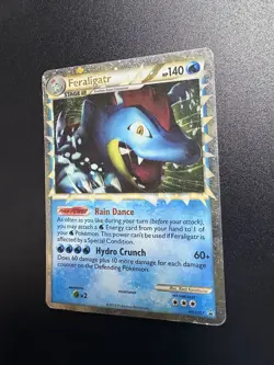 Pokemon TCG Feraligatr HGSS07 Black Star Promo Single Card - Image 2