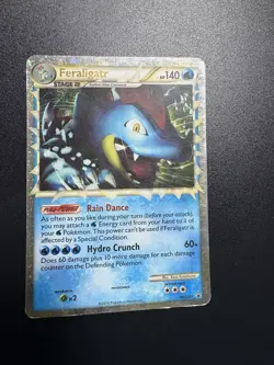 Pokemon TCG Feraligatr HGSS07 Black Star Promo Single Card - Image 3