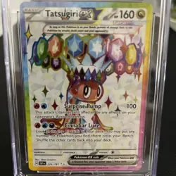 Pokemon TCG Tatsugiri EX Full Art Ultra Rare Card 226/191 Surging Sparks CGC 9 - Image 2