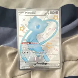 Pokemon Mew GX 216/091: Full Art Holo 180 HP GX Psychic Card - Image 1