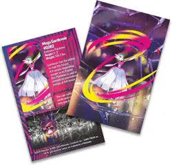 Pokemon TCG Mega Heroes Mini Tin Mega Gardivoir Sticker Art Card & Booster - Image 1