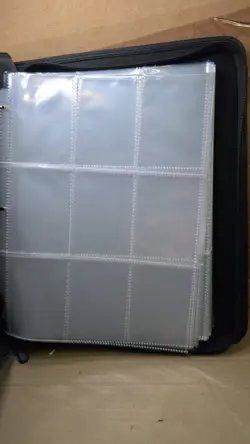 900 Pockets Trading Card Binder, PU Cover Zipper Card Collection Album - Image 4