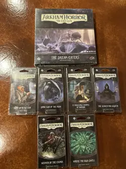 Arkham Horror The Card Game Dream-Eaters Expansion Kit 6 Mythos Packs BNIS - Image 1