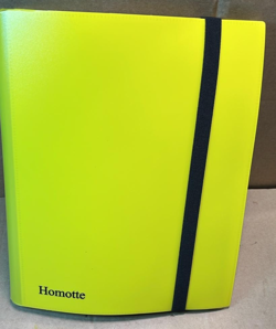 Homotte Trading Cards Binder 9 Pocket Baseball Football Binder 360 Side Loading - Image 3