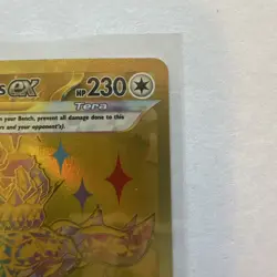 Pokemon Terapagos ex TCG Hyper Rare Full Art 180/131 Prismatic Card Holo - Image 5