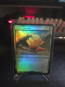 Sazh's Chocobo U0200 Foil Magic The Gathering Final Fantasy NM - Image 1