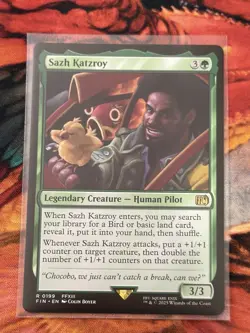 Sazh Katzroy - FINAL FANTASY (FIN) - NM R 0199 Magic The Gathering - Image 2