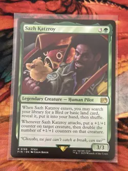 Sazh Katzroy - FINAL FANTASY (FIN) - NM R 0199 Magic The Gathering - Image 3