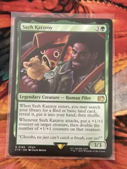 Sazh Katzroy - FINAL FANTASY (FIN) - NM R 0199 Magic The Gathering - Image 4