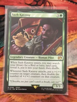 Sazh Katzroy - FINAL FANTASY (FIN) - NM R 0199 Magic The Gathering - Image 5