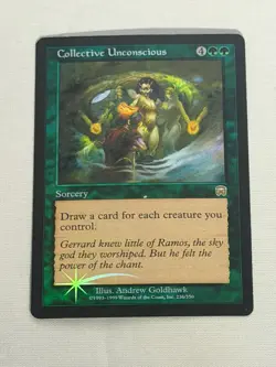 MTG FOIL Collective Unconscious Mercadian Masques Magic the Gathering - Image 1