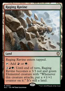 MTG Raging Ravine ** Bloomburrow Commander ** English (NM) - Image 1