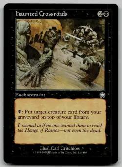 Haunted Crossroads U Mercadian Masques 138 NM - Image 1