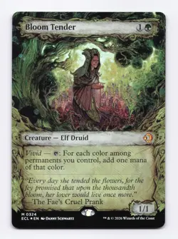 Bloom Tender (Showcase) (Foil) 0324 (M) MTG Lorwyn Eclipsed (ECL) - Image 1