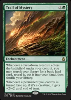 MTG Khans of Tarkir - Trail of Mystery *FOIL* NM - Image 1