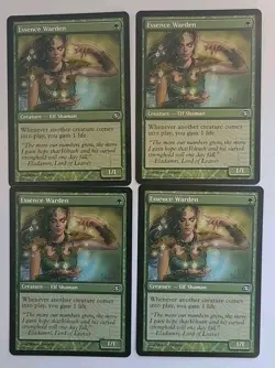 Mtg 4x 🔥🔥 Essence Warden 🔥🔥 Planar Chaos Regular MT/NM Magic The Gathering - Image 1