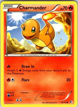 Charmander 18/149 Boundaries Crossed Pokemon TCG NM - Image 1