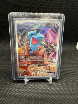 Pokemon TCG Team Rocket's Wobbuffet 203 ETB Black Star Promo IR Destined Rival - Image 1
