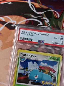 PSA 8 venusaur 1/16 pokemon rumble - Image 2