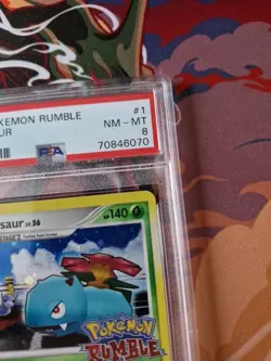 PSA 8 venusaur 1/16 pokemon rumble - Image 3