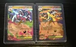 Pokemon TCG - Mega Charizard X ex + Mega Charizard Y ex 2 Card Promo Set | NM - Image 2
