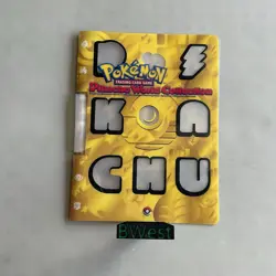 Pokemon TCG Pikachu World Collection 2000 Folder Only - Image 1