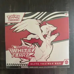 Pokemon TCG Scarlet & Violet White Flare Elite Trainer Box, Sealed Box - Image 1