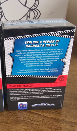 POKEMON TCG SCARLET & VIOLET BLACK BOLT BOOSTER BUNDLE FACTORY SEALED BOX NEW I - Image 2