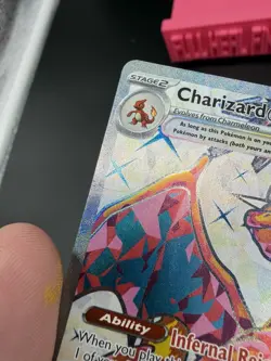 Pokemon TCG S&V Obsidian Flames Charizard EX #056 - MP Condition - Image 5