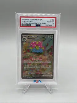 Pokemon TCG 151 Venusaur Ex Special Illustration Rare SIR #198/165 PSA 10 - Image 1