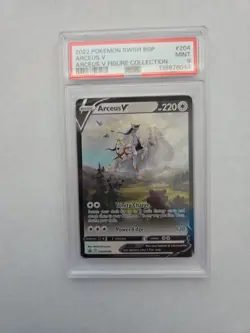 Pokemon Arceus V Promo Holo SWSH204 Sword & Shield PSA 9 2022 English - Image 1