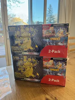 Costco Pokemon Scarlet & Violet Surging Sparks Booster Bundle 2-Pack (Sealed) - Image 1