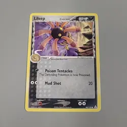 Lileep 68/110 Delta Species 2006 EX Holon Phantoms Pokemon TCG Regular LP - Image 1